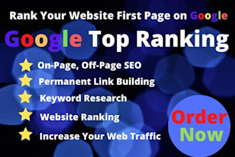 do perfectly google top ranking service for your website