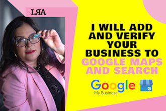 add and verify your business to google maps and search