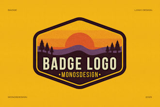 design vintage, retro, badge, business, company, clothing, outdoor, hipster logo