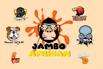 design you an awesome mascot logo