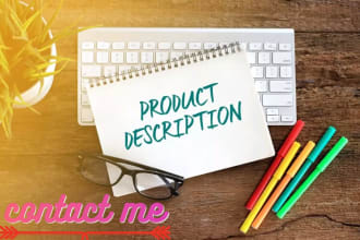 write html product descriptions for your online business