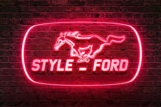 do awesome neon light logo,neon sign,custom neon text