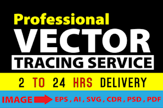 convert to vector tracing