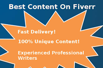 write one HIGH quality 500 words seo article and article free if not delivered on time