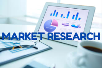 do market research, niche research and competitors analysis