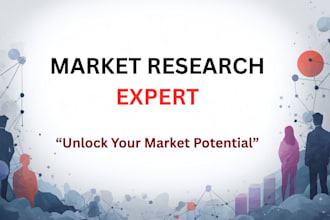do market research, niche research and competitors analysis