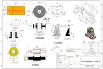 prepare professional manufacturing drawings