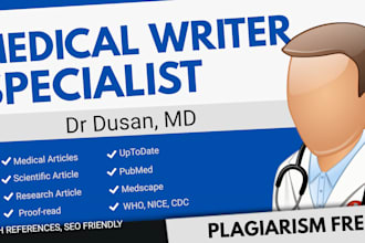 write medical and healthcare article as I am a licenced medical doctor