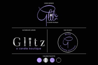 design professional complete signature logo kit for you