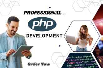 develop and fix website using php, html, css and mysql