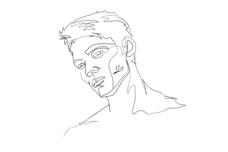 create unique continuous one line art 24hrs