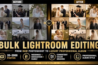 do bulk photo edit wedding photo editing lightroom