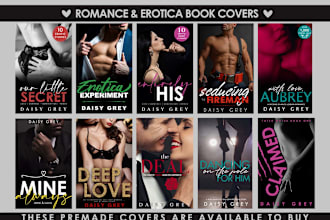 design your romance or erotica book or ebook cover