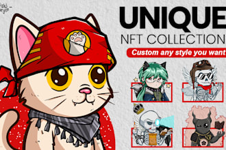 design your unique style nft art collection