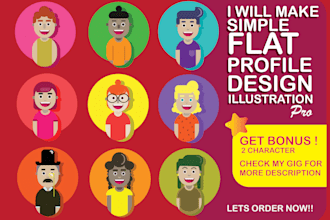 create simple avatar for you