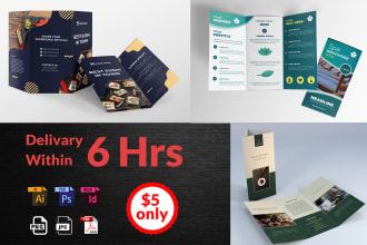 design corporate, health,fashion brochure or leaflet