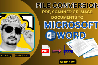 expertly convert your scanned PDF files into fully editable microsoft word