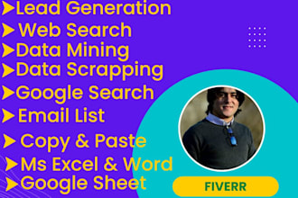 do web research, data extraction, data mining