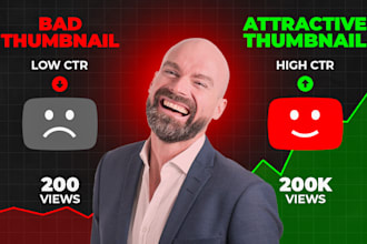 do youtube trendy viral thumbnail design