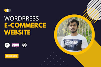 create ecommerce website, wordpress ecommerce website, online store, woocommerce