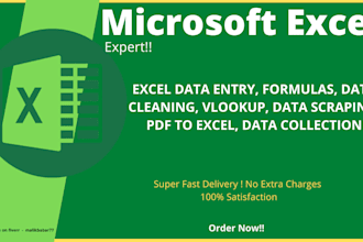 help you in data entry and microsoft excel task