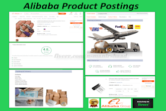 do product postings on alibaba with best score