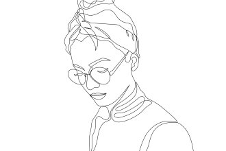 draw illustration with continuous line art 24 hours