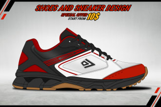 make shoes sneakers and footwear design for you