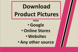search and edit product pictures from any source