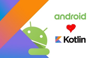 create android application with java and kotlin