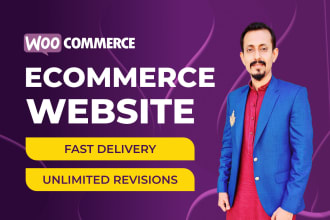 build wordpress ecommerce website or online store using woocommerce