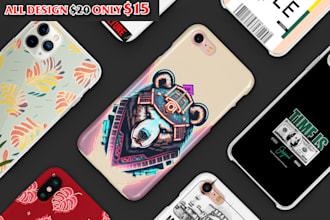 create awesome phone case or mobile cover design