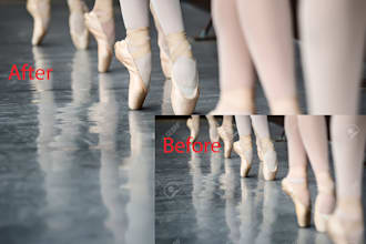 photoshop editing and high quality image retouching
