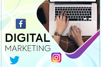 design social media posts and banners