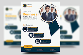 do modern and attractive flyer design