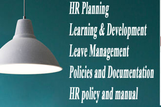 provide human resource management services