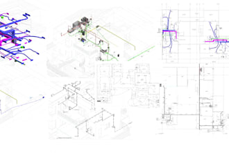 do architecture, mep, hvac, plumbing, electrical permit drawings