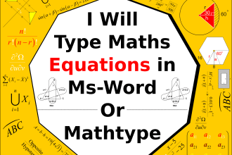 turn your math equation mess into a typed masterpiece