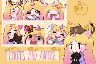 make basic twitch emotes and badges