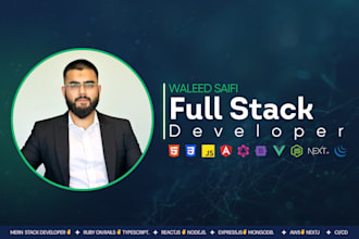 be mern stack developer full stack saas web developer