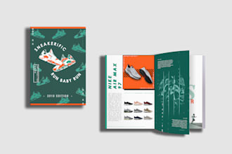design a remarkable catalog, portfolio, magazine or cover