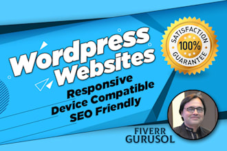 design and develop wordpress website