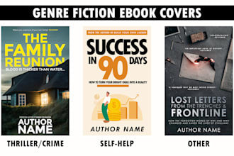 be your genre fiction or nonfiction cover designer