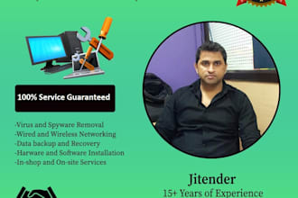 fix your all  macbook,laptop ,desktop, windows remotely