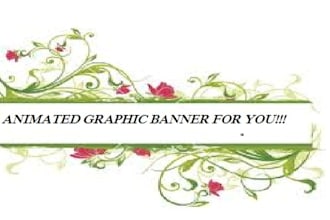 create an ANIMATED Banner design