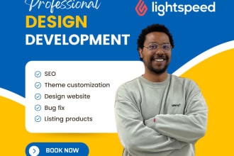 be your lightspeed and ecwid ecom expert for setup, SEO, marketing