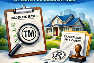 do trademark search and filing for you