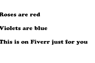 write you a poem