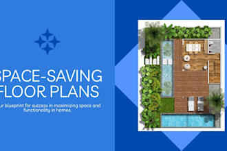 design layout plans of house, apartment, and offices