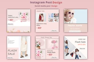 create instagram posts and stories